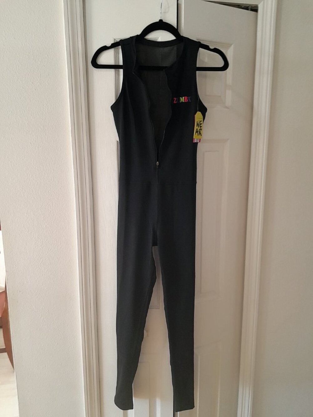 NWT and packaging Zumba Prep Long Bodysuit with Mesh Back size Spicy (small) - Picture 10 of 12